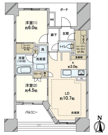 パークホームズ湘南辻堂 間取り パークホームズ湘南辻堂 間取り