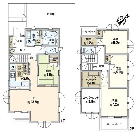 ファインコート鵠沼松が岡 間取図 ファインコート鵠沼松が岡 間取図