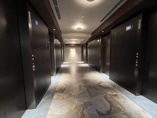 白金ザ・スカイ 東棟 エレベーターホール 白金ザ・スカイ 東棟 エレベーターホール