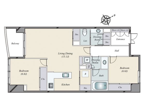 TheUpperResidences at Minami‐aoyama 間取図 TheUpperResidences at Minami‐aoyama 間取図