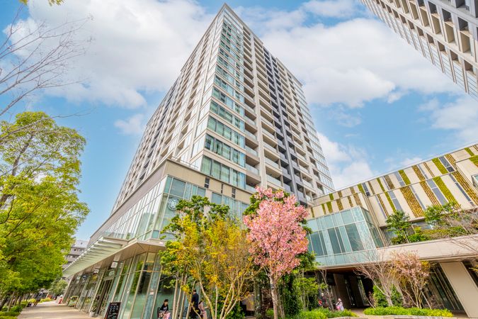 白金ザ・スカイ 西棟 外観 白金ザ・スカイ 西棟 外観