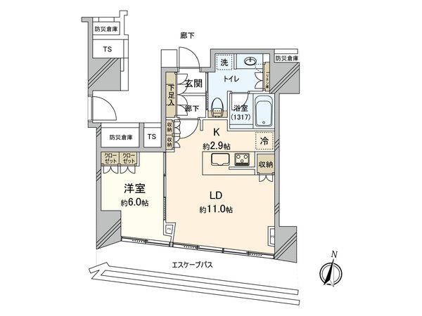 Brillia Tower 堂島 間取図 Brillia Tower 堂島 間取図