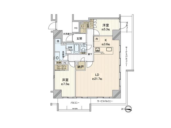 シエリアタワー大阪福島 間取図 シエリアタワー大阪福島 間取図