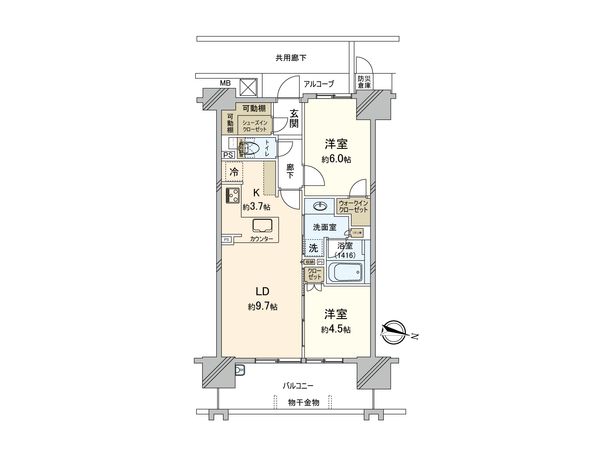 シエリア梅田豊崎 間取図 シエリア梅田豊崎 間取図