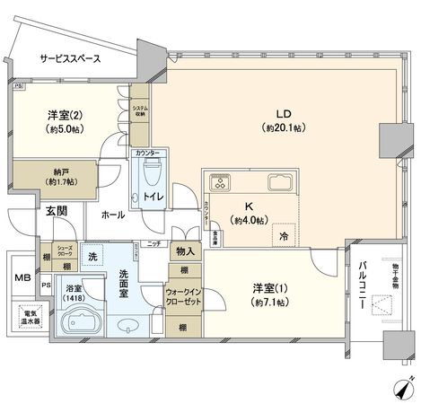ザ・タワー大阪 間取図 ザ・タワー大阪 間取図
