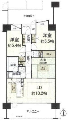 ジオメゾン新千里東町二番館 間取 ジオメゾン新千里東町二番館 間取