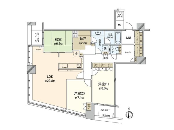 ザ・タワー大阪 間取図 ザ・タワー大阪 間取図