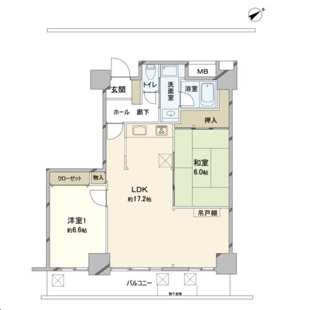 キングマンション堂島川 間取り キングマンション堂島川 間取り