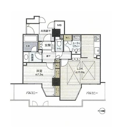 ローレルスクエア都島プライムタワー 間取図(平面図) ローレルスクエア都島プライムタワー 間取図(平面図)