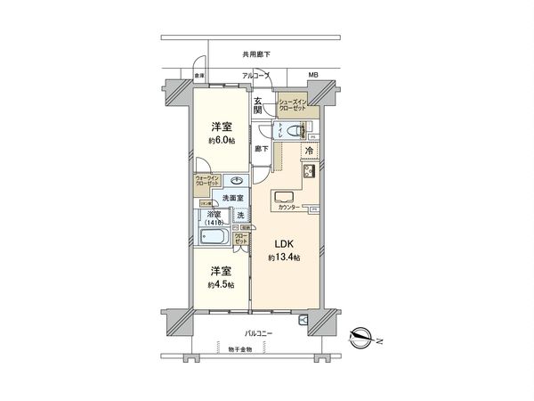 間取図(平面図) 間取図(平面図)
