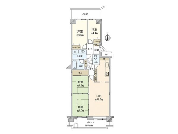 ベル・パークシティ L棟 間取図 ベル・パークシティ L棟 間取図