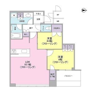 シティタワー大阪天満 間取図(平面図) シティタワー大阪天満 間取図(平面図)