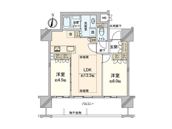 プレミスト梅田ノース 間取図 プレミスト梅田ノース 間取図