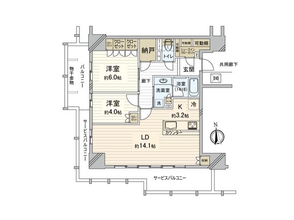 シエリアタワー大阪福島 間取図 シエリアタワー大阪福島 間取図
