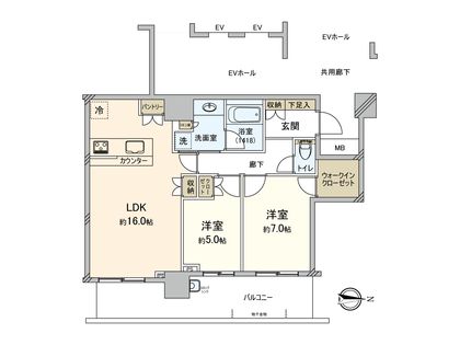 間取図(平面図) 間取図(平面図)