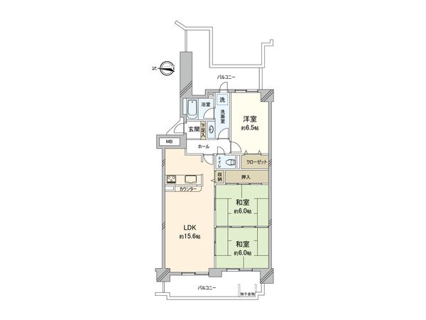 ベル・パークシティ L棟 間取図 ベル・パークシティ L棟 間取図