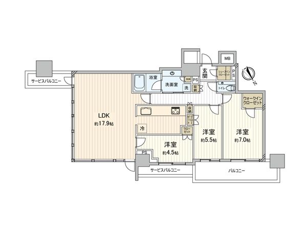 ザ・セントラルマークタワー 間取図 ザ・セントラルマークタワー 間取図
