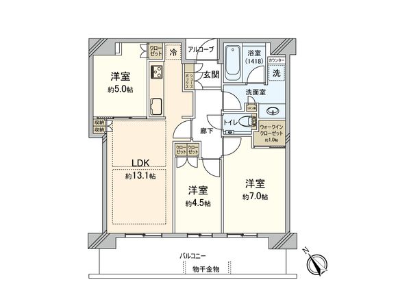 ザ・パークハウス中之島タワー 間取図 ザ・パークハウス中之島タワー 間取図