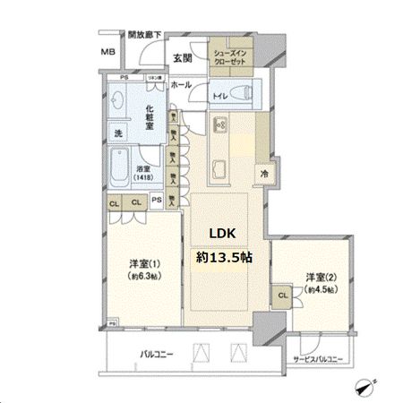 ザ・セントラルマークタワー 間取図 ザ・セントラルマークタワー 間取図