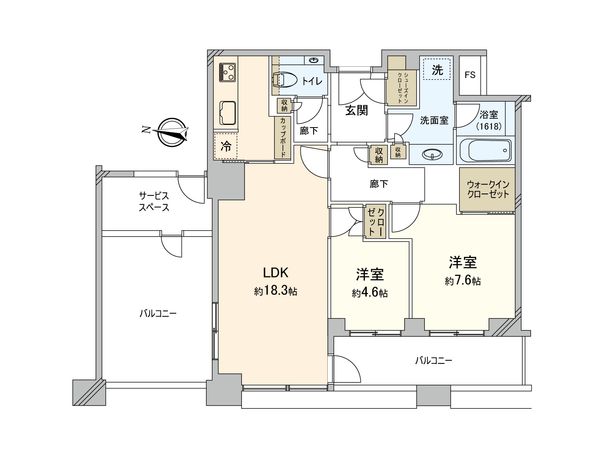 間取図(平面図) 間取図(平面図)