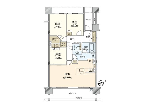 クレヴィア千里桃山台 間取図 クレヴィア千里桃山台 間取図
