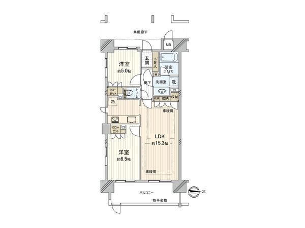 イトーピア江坂BALFLAT 間取図 イトーピア江坂BALFLAT 間取図