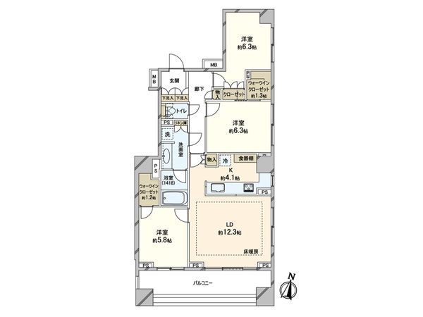 間取図 間取図