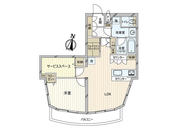 クレアシオン三軒茶屋 間取図 クレアシオン三軒茶屋 間取図