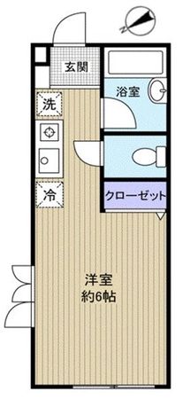 ミア カーサ下北沢 間取図 ミア カーサ下北沢 間取図