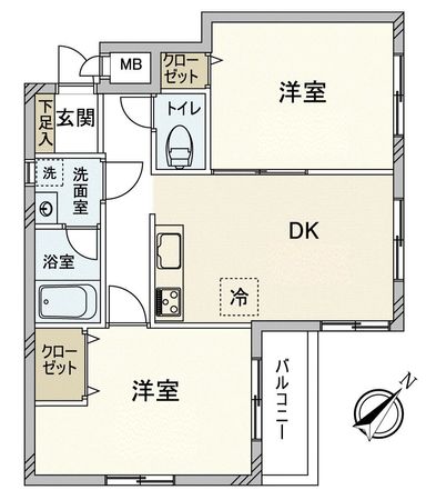 間取図(平面図) 間取図(平面図)