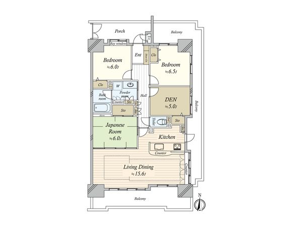 エルザセンティア久屋 間取図 エルザセンティア久屋 間取図