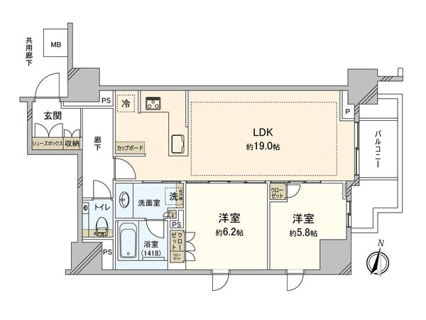 プラウドタワー名駅南 間取図 プラウドタワー名駅南 間取図