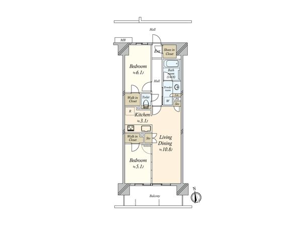 ル・サンク吹上駅前 間取図 ル・サンク吹上駅前 間取図
