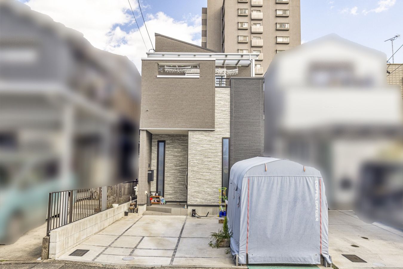 中川区上高畑1丁目戸建 駐車場 中川区上高畑1丁目戸建 駐車場