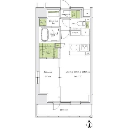 ザ・パークハビオ名古屋松原 間取図 ザ・パークハビオ名古屋松原 間取図