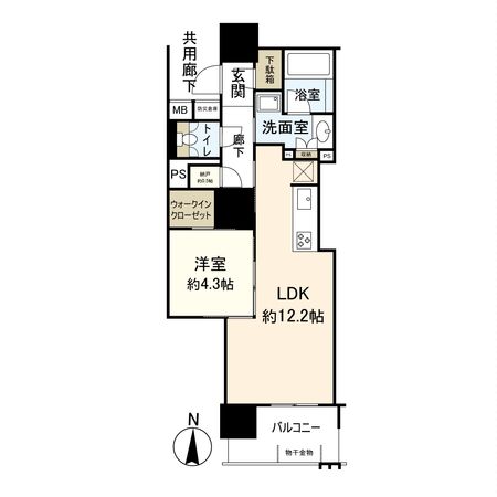 プラウドタワー栄 間取図 プラウドタワー栄 間取図