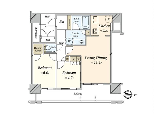 ローレルタワー名古屋栄 間取図 ローレルタワー名古屋栄 間取図