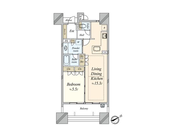サンクレーア上前津 間取図 サンクレーア上前津 間取図
