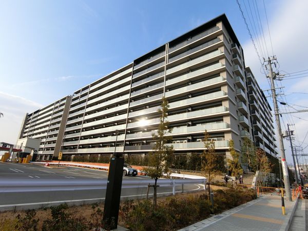 パークホームズLaLa名古屋みなとアクルス 建物外観※2020年2月撮影 パークホームズLaLa名古屋みなとアクルス 建物外観※2020年2月撮影