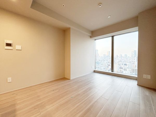 白金ザ・スカイ 東棟 LD約11.1帖/エアコン・床暖房付き 白金ザ・スカイ 東棟 LD約11.1帖/エアコン・床暖房付き