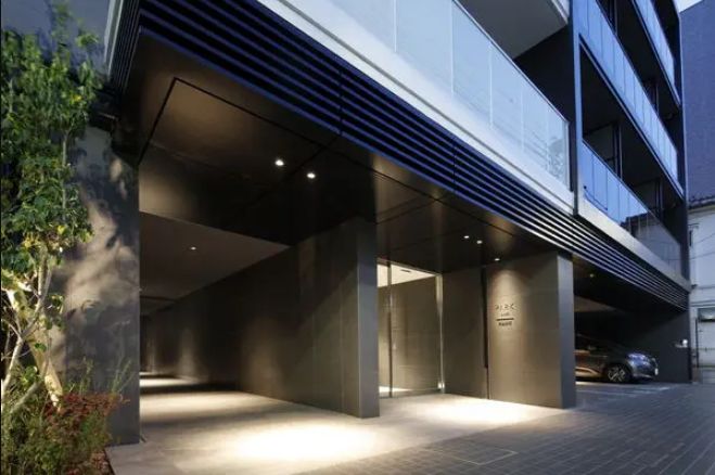 パークリュクス清澄白河 建物入口 パークリュクス清澄白河 建物入口