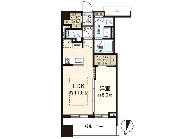 パークリュクス札幌大通公園 間取図 パークリュクス札幌大通公園 間取図