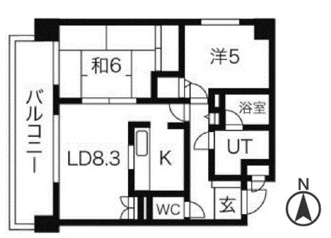 Core大通 間取図 Core大通 間取図