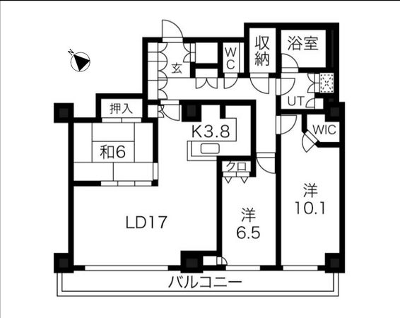 ザ・サッポロタワー琴似 間取図 ザ・サッポロタワー琴似 間取図