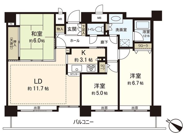 北円山パーク・ホームズ 間取図 北円山パーク・ホームズ 間取図