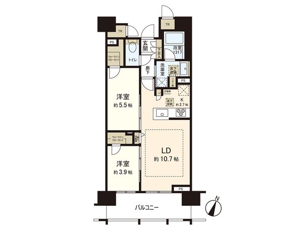 ザ・レーベン札幌大通MASTERS ONE 間取図 ザ・レーベン札幌大通MASTERS ONE 間取図