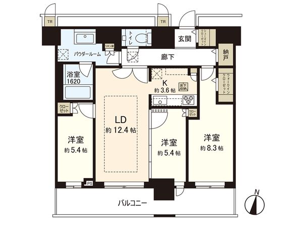 ONE札幌ステーションタワー 間取図 ONE札幌ステーションタワー 間取図