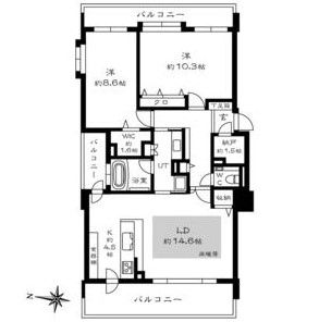 クリーンリバーフィネス札幌医大前 間取図 クリーンリバーフィネス札幌医大前 間取図