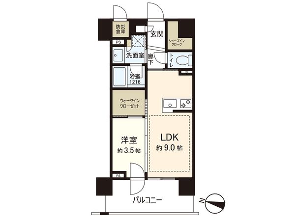 クリオ札幌グランクラス 間取り図 クリオ札幌グランクラス 間取り図