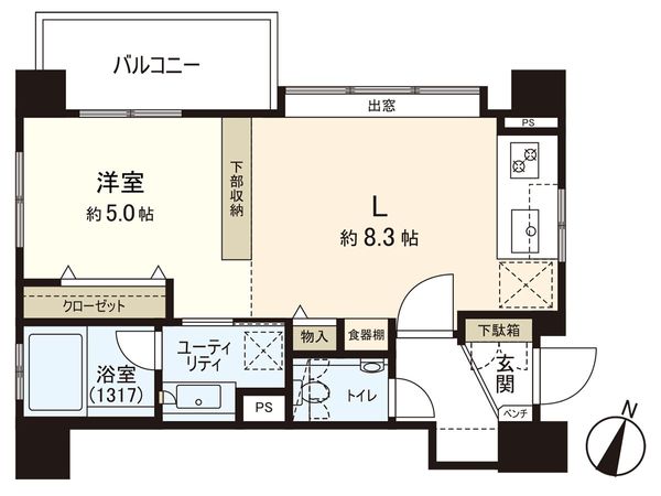 ラ・クラッセ札幌デュアルコート 間取図 ラ・クラッセ札幌デュアルコート 間取図